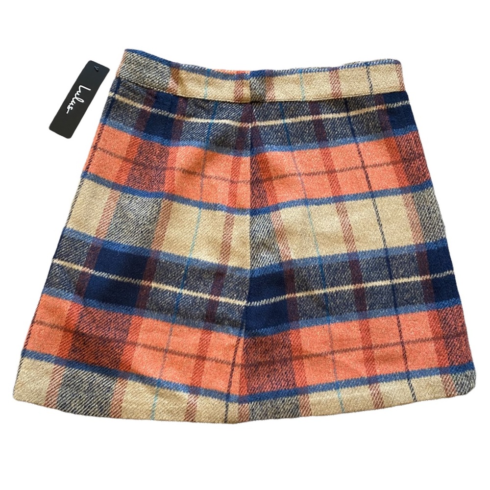 Lulu’s Plaid Skirt